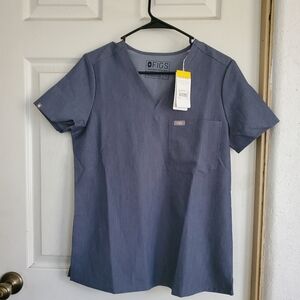 FIGS Technical Collection Scrub Top, Size Small